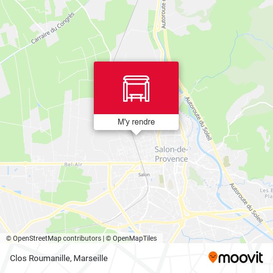 Clos Roumanille plan