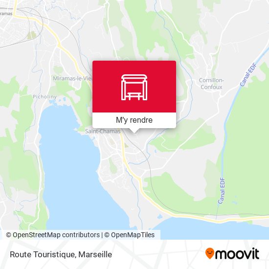 Route Touristique plan