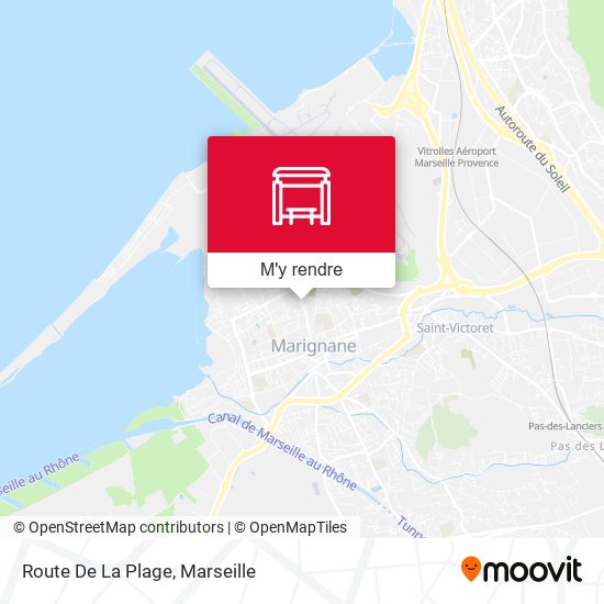 Route De La Plage plan