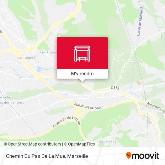 Chemin Du Pas De La Mue plan