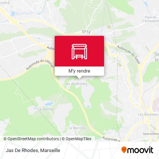 Jas De Rhodes plan