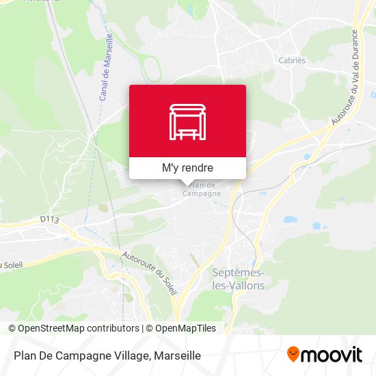 Plan De Campagne Village plan
