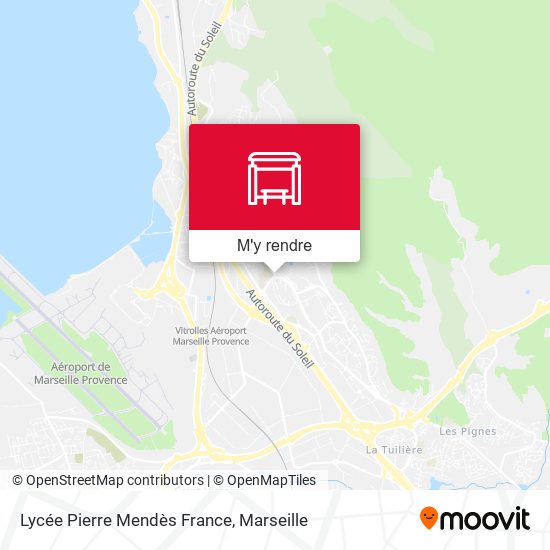 Lycée Pierre Mendès France plan