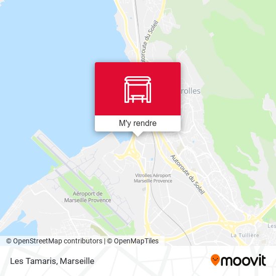 Les Tamaris plan