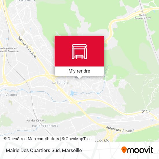 Mairie Des Quartiers Sud plan