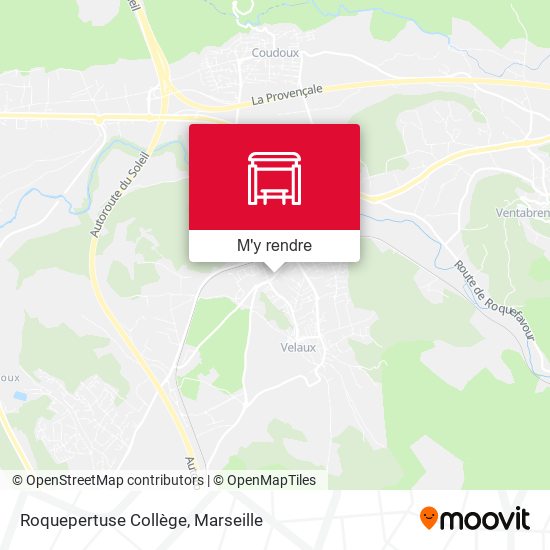 Roquepertuse Collège plan