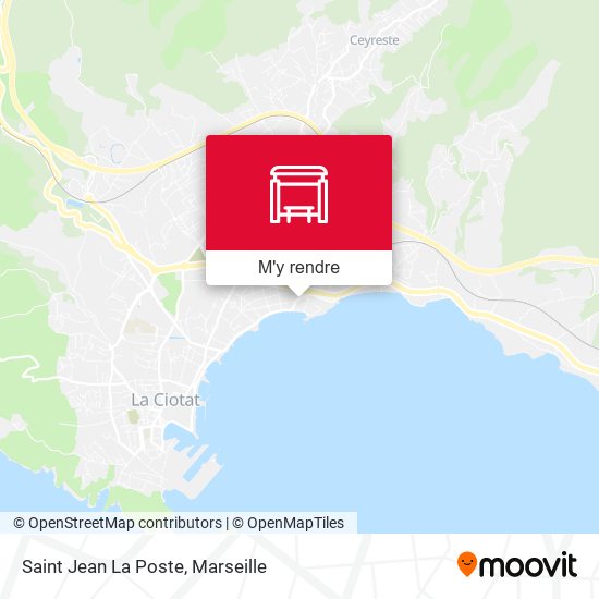 Saint Jean La Poste plan