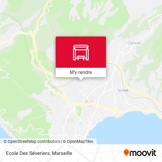 Ecole Des Séveriers plan