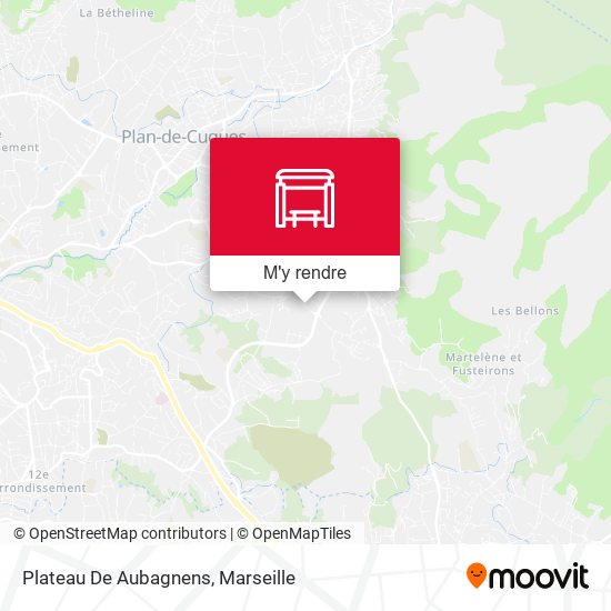 Plateau De Aubagnens plan