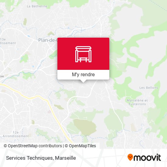 Services Techniques plan