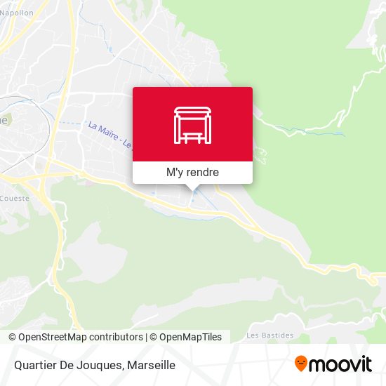 Quartier De Jouques plan