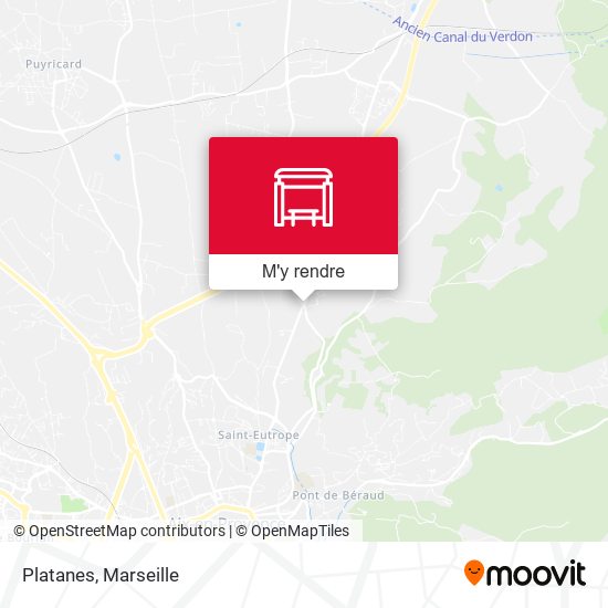 Platanes plan