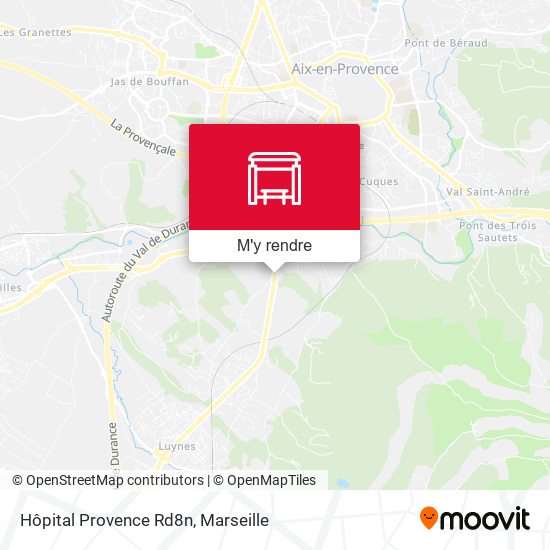 Hôpital Provence Rd8n plan