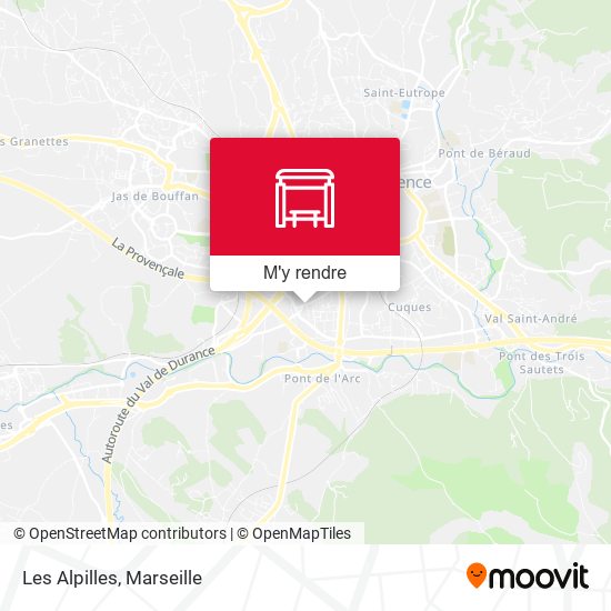 Les Alpilles plan