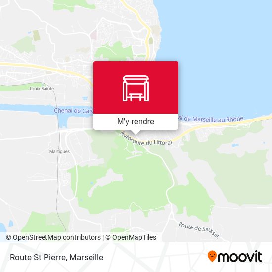 Route St Pierre plan