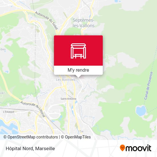 Hôpital Nord plan