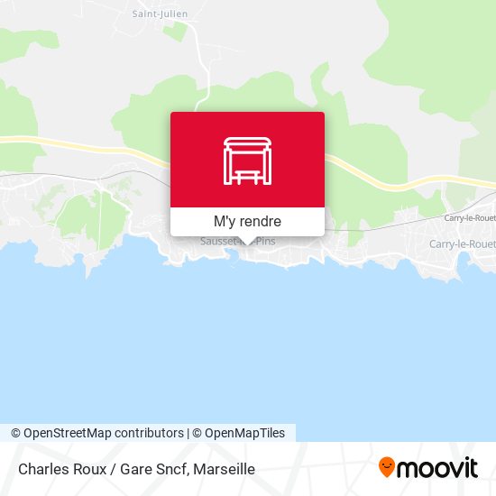Charles Roux / Gare Sncf plan