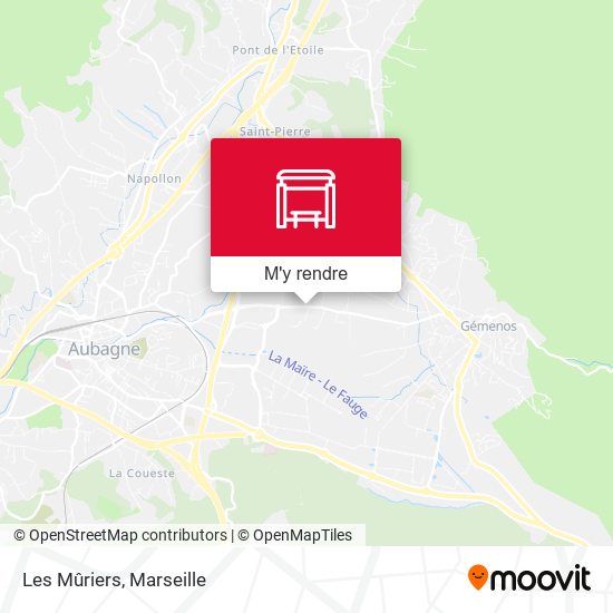 Les Mûriers plan