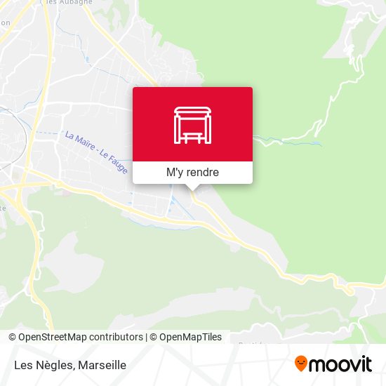 Les Nègles plan