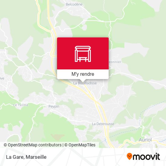 La Gare plan