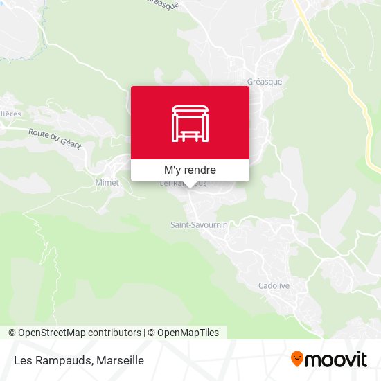 Les Rampauds plan