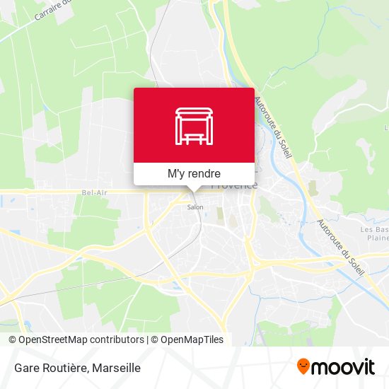 Gare Routière plan