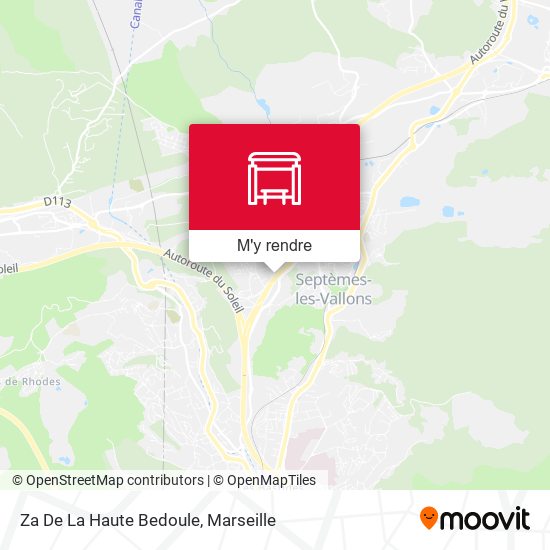 Za De La Haute Bedoule plan