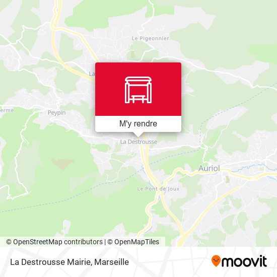 La Destrousse Mairie plan
