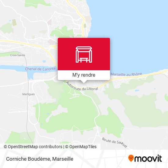 Corniche Boudème plan
