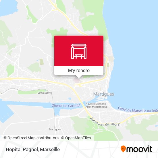 Hôpital Pagnol plan