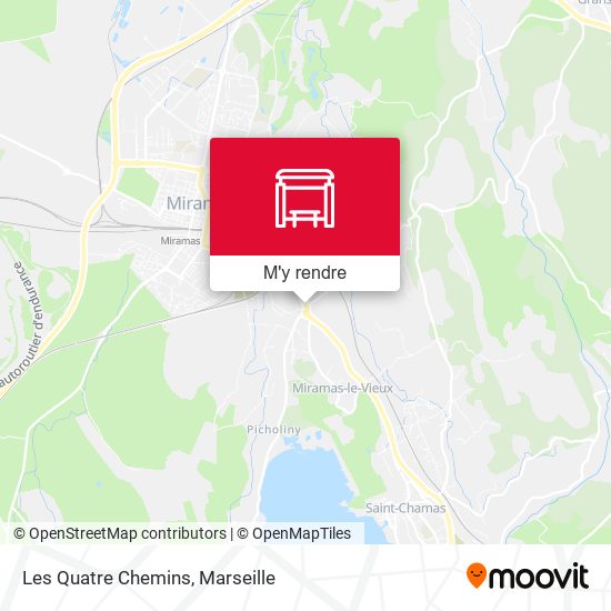 Les Quatre Chemins plan