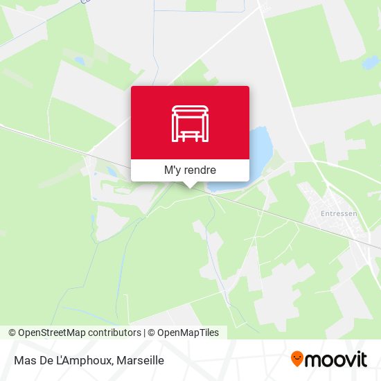 Mas De L'Amphoux plan