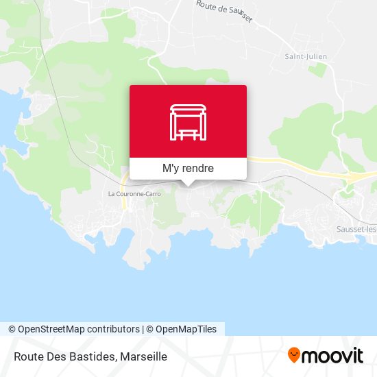 Route Des Bastides plan