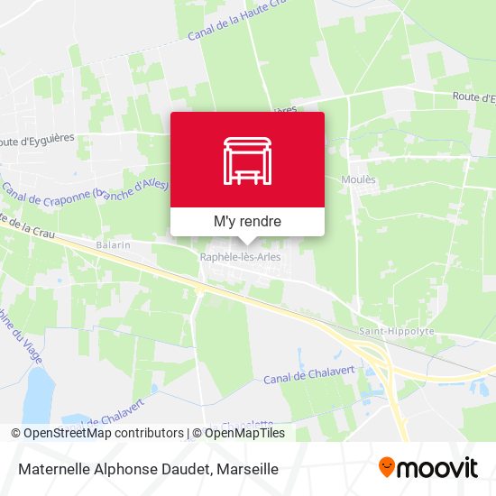 Maternelle Alphonse Daudet plan
