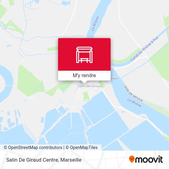 Salin De Giraud Centre plan