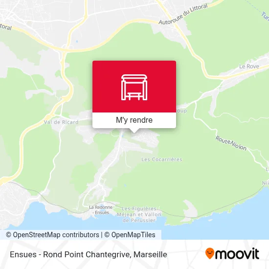 Ensues - Rond Point Chantegrive plan