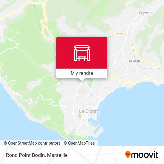 Rond Point Bodin plan