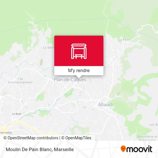 Moulin De Pain Blanc plan