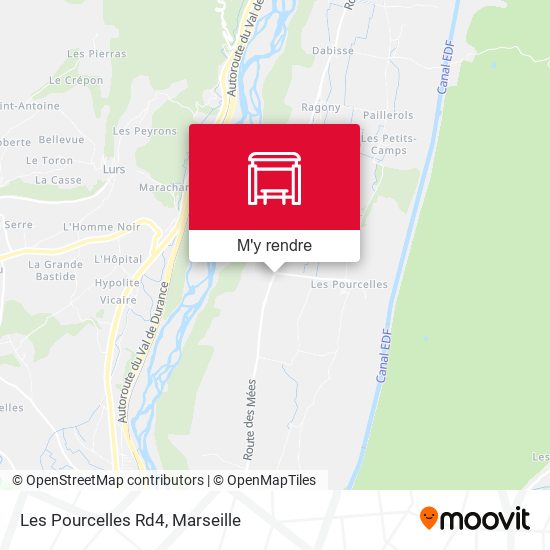 Les Pourcelles Rd4 plan