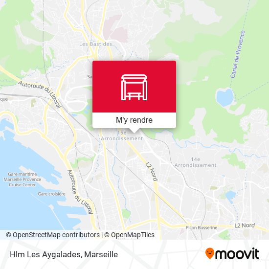 Hlm Les Aygalades plan