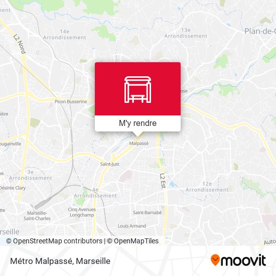 Métro Malpassé plan