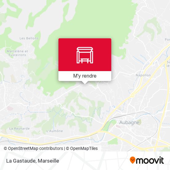 La Gastaude plan