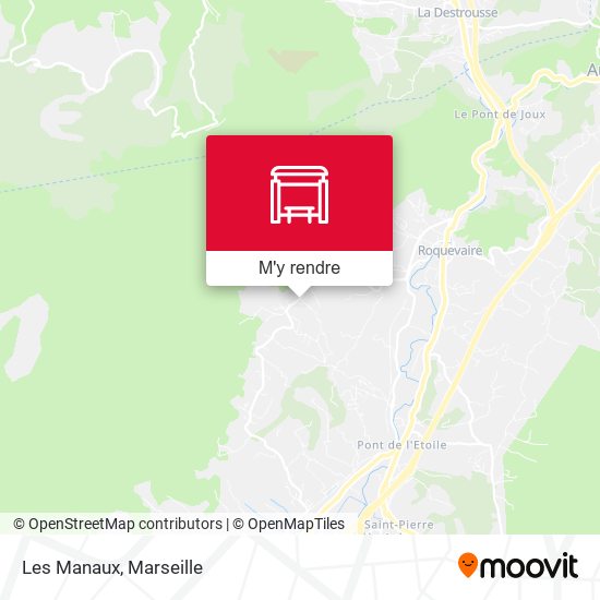 Les Manaux plan