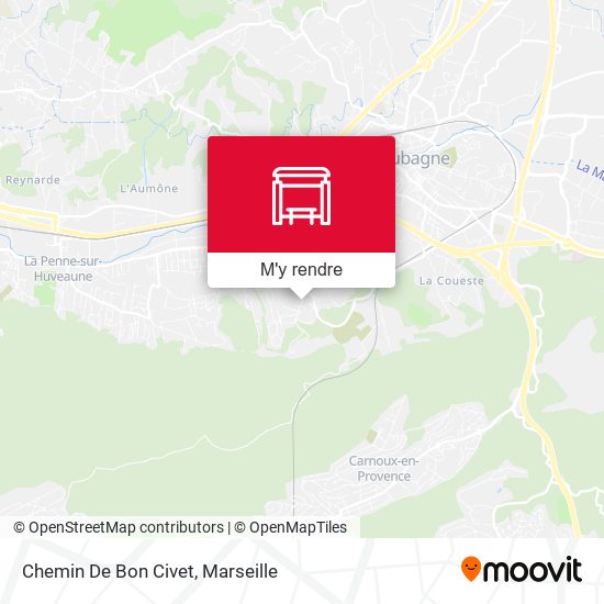 Chemin De Bon Civet plan