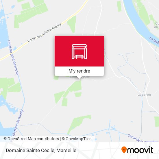 Domaine Sainte Cécile plan