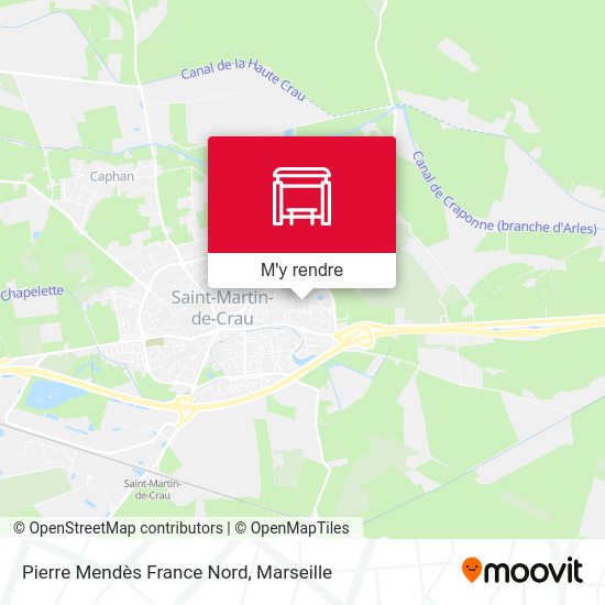 Pierre Mendès France Nord plan