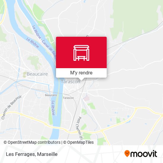 Les Ferrages plan