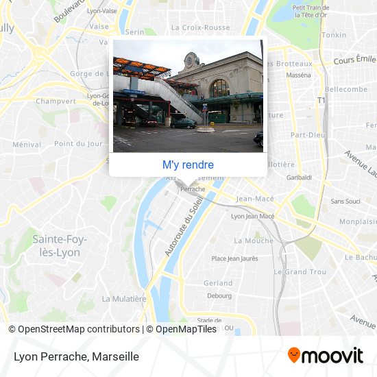 Lyon Perrache plan