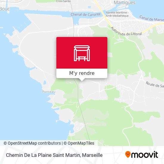 Chemin De La Plaine Saint Martin plan