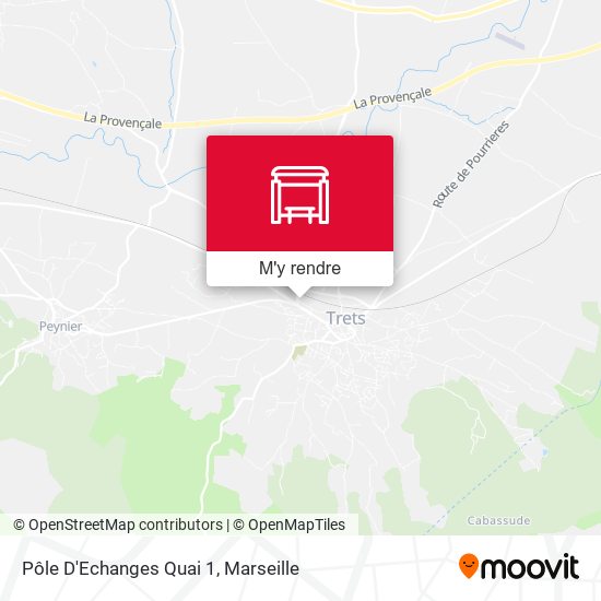 Pôle D'Echanges Quai 1 plan